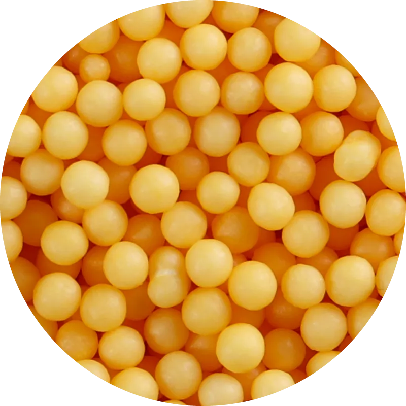 Sugar Pearls Pastel Orange Medium | Alldra