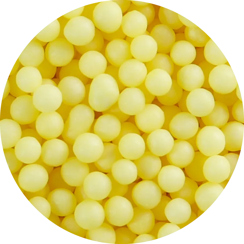 Sugar Pearls Pastel Yellow Medium | Alldra